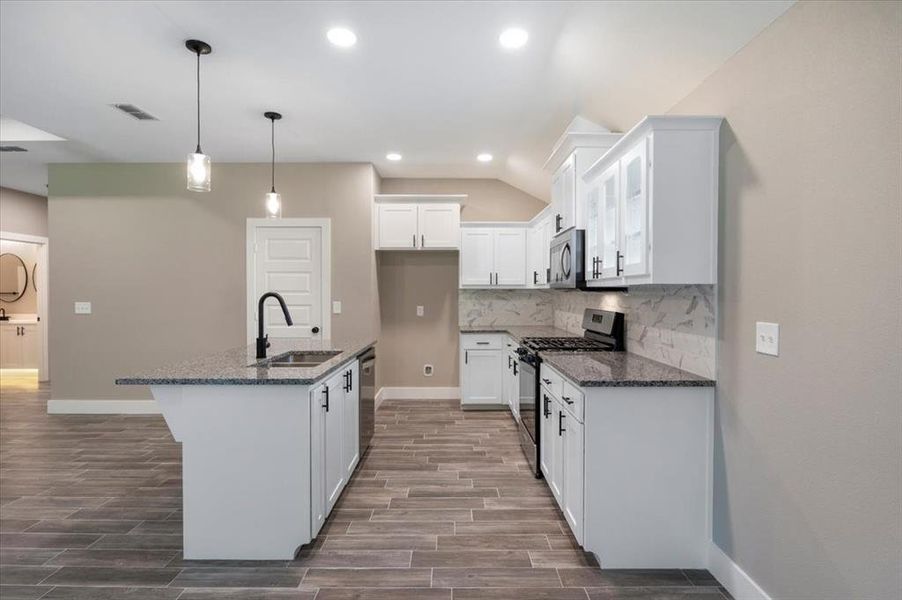 Furnished interior view inside a new home in , Lindale (Image 4). Furnished interior view inside a new home in , Lindale (Image 4).