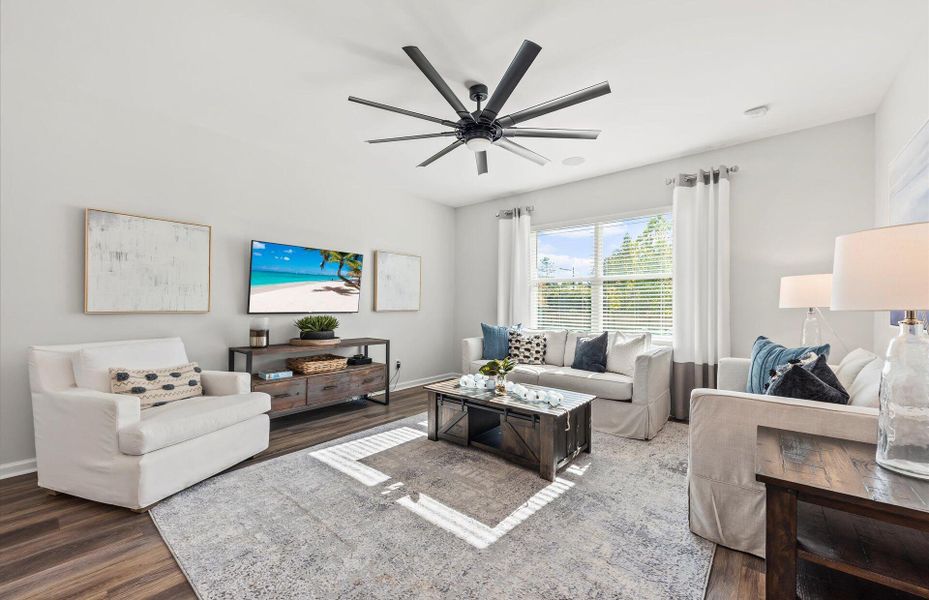 Furnished interior view inside a new home in , Summerville (Image 4).