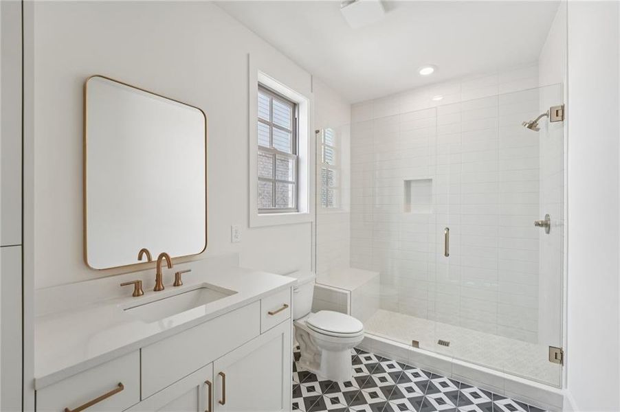 Furnished interior view inside a new home in Park Walke, Alpharetta (Image 14).