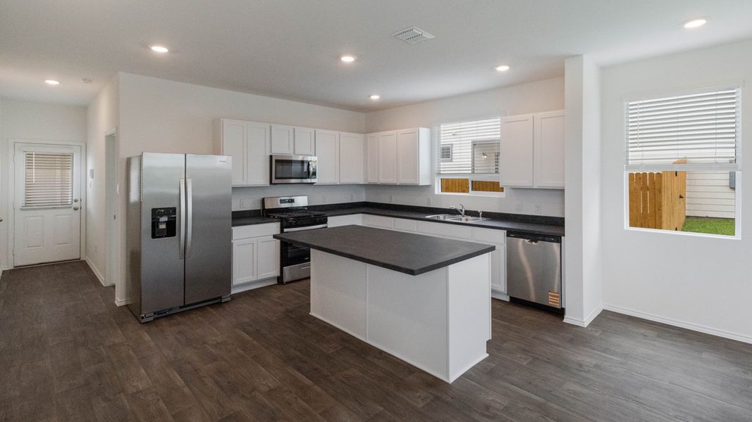 Representative furnished interior of a home built from the The Blanco by D.R. Horton in Valverde, Bastrop (Image 4). Representative furnished interior of a home built from the The Blanco by D.R. Horton in Valverde, Bastrop (Image 4).