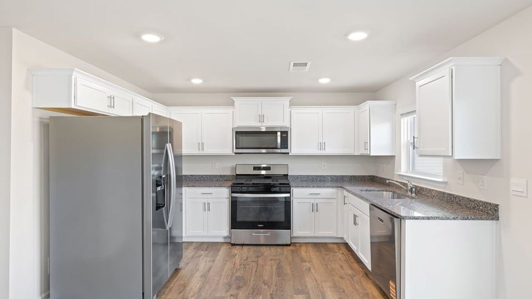 Furnished interior view inside a new home in Lightwood Cottages, Moore (Image 8).