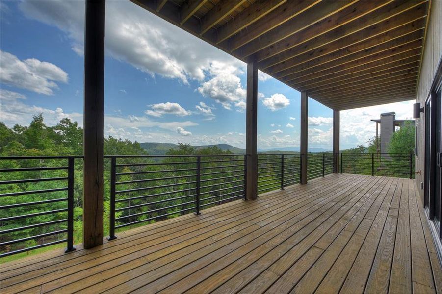 Exterior details and patio area of a home in , Morganton (Image 26).