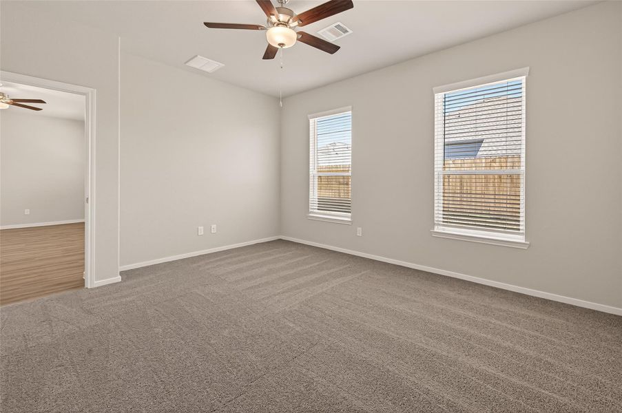 Spacious, unfurnished interior of a new home in Lago Mar, Texas City (Image 24). Spacious, unfurnished interior of a new home in Lago Mar, Texas City (Image 24).