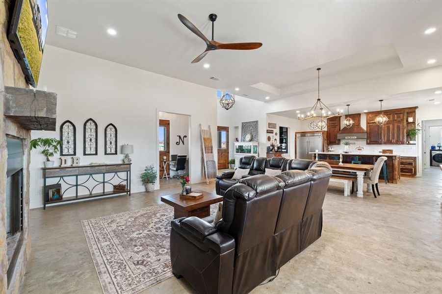 Furnished interior view inside a new home in , Terrell (Image 13). Furnished interior view inside a new home in , Terrell (Image 13).