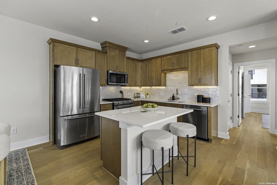 Furnished interior view inside a new home in , San Antonio (Image 19).