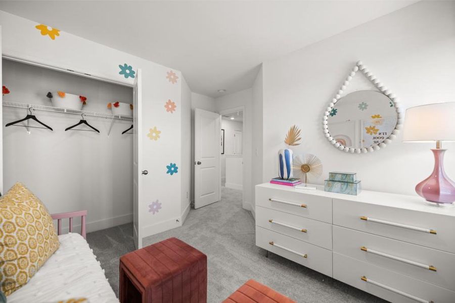 Furnished interior view inside a new home in Wellington Estates, Madison (Image 6).