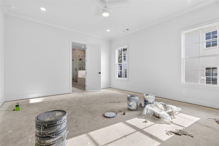 In-progress construction of a new home in , Suwanee, GA (Image 48). In-progress construction of a new home in , Suwanee, GA (Image 48).