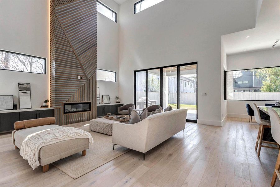 Furnished interior view inside a new home in , Houston (Image 34).