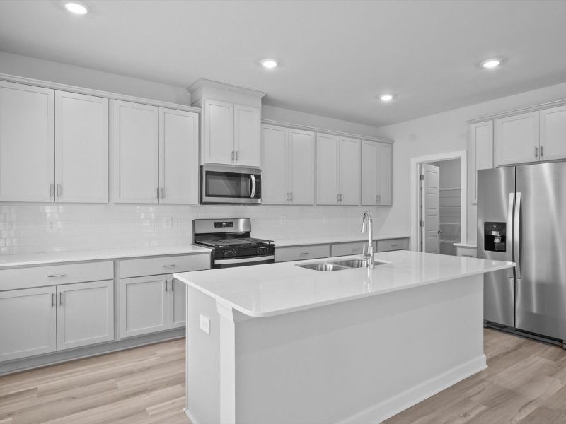 Furnished interior view inside a new home in Shiloh Valley, Piedmont (Image 5).