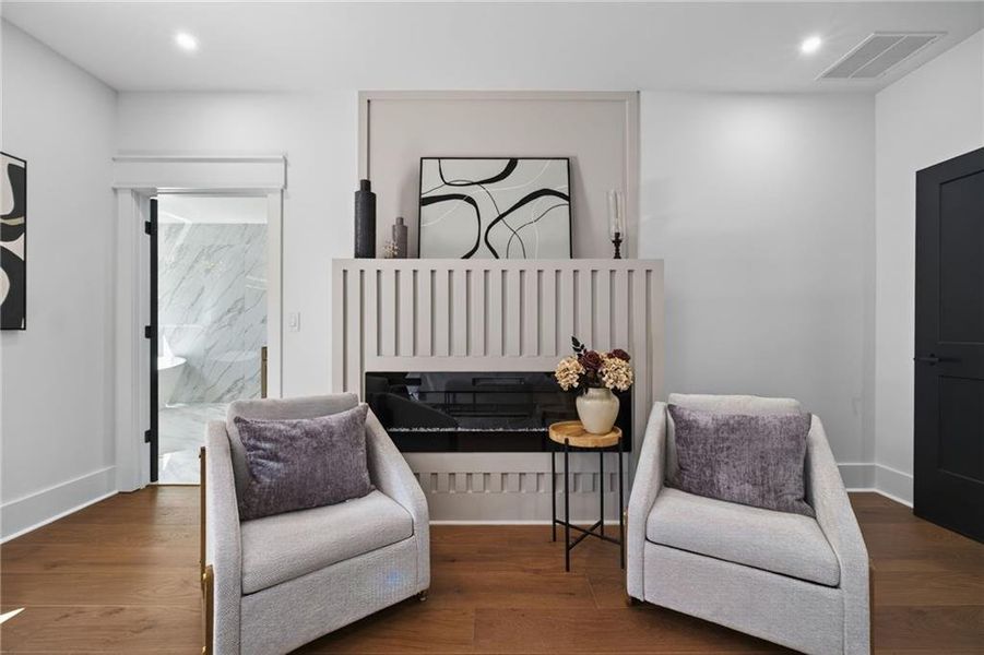 Furnished interior view inside a new home in , Hoschton (Image 14).
