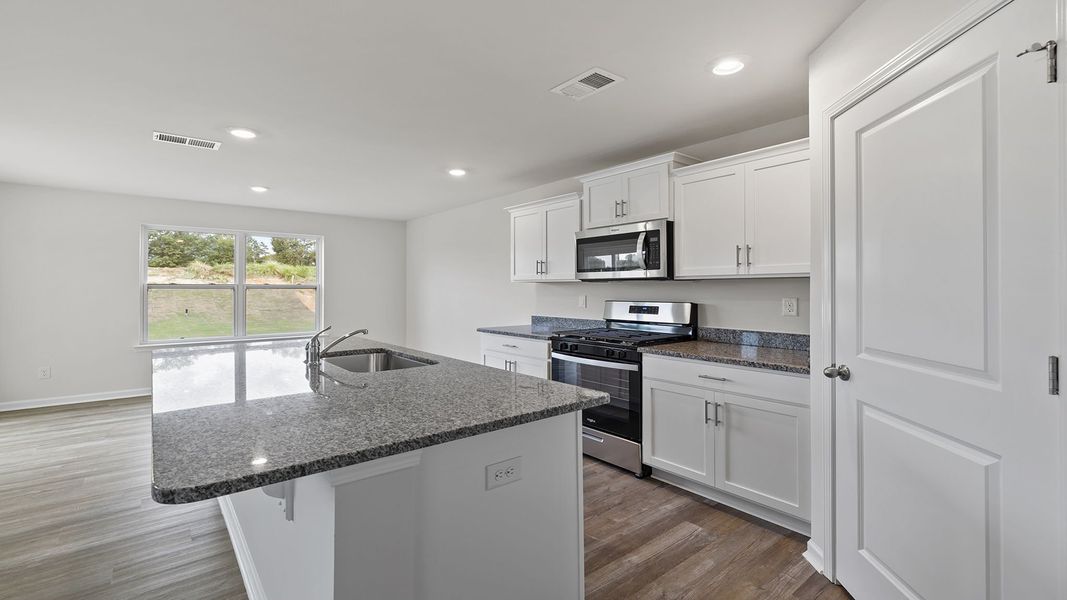 Furnished interior view inside a new home in Village Grove, Greenville (Image 6).