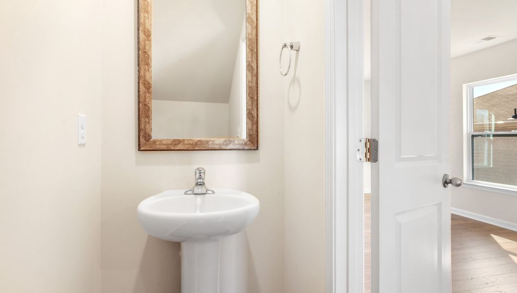 Representative furnished interior of a home built from the Shane by D.R. Horton in Lightwood Cottages, Moore (Image 11).