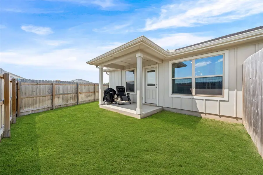 Exterior details and patio area of a home in , Troy (Image 3).