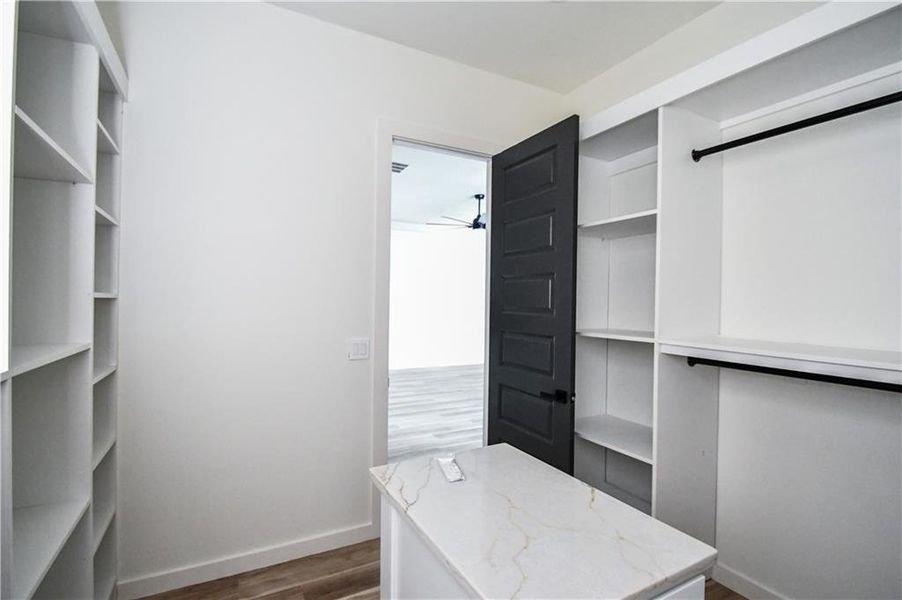 Furnished interior view inside a new home in , Atlanta (Image 40).