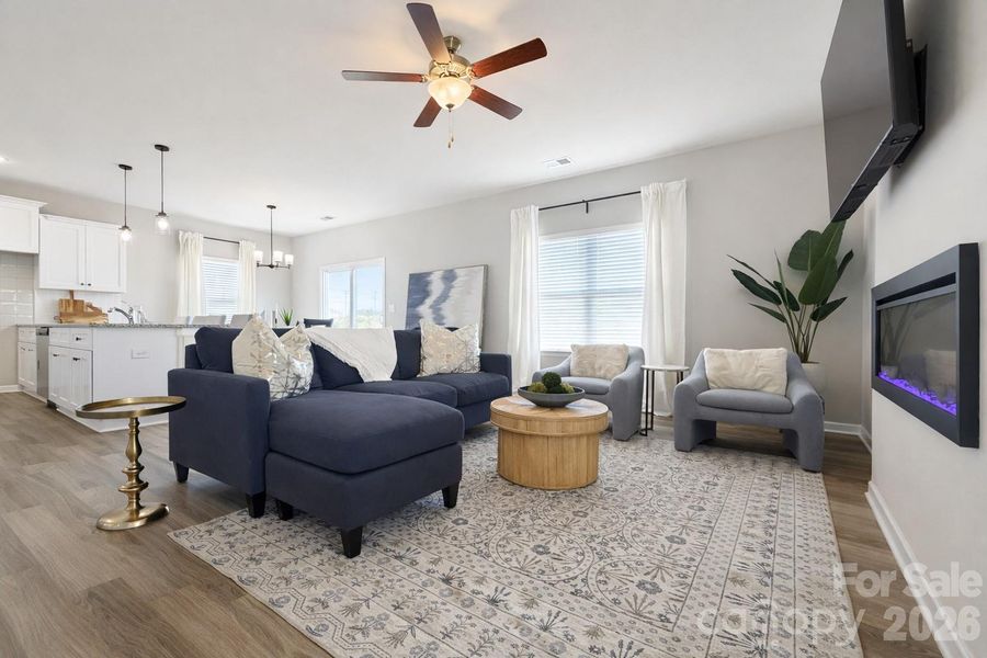 Furnished interior view inside a new home in , Shelby (Image 6).