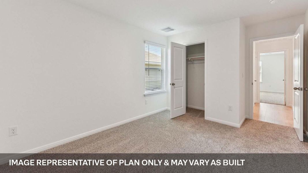 Spacious, unfurnished interior of a new home in Carillon, Manor (Image 22).