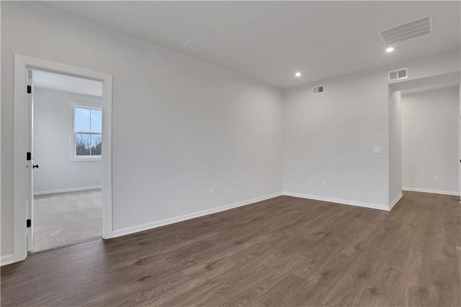 Spacious, unfurnished interior of a new home in Acacia, Cumming (Image 32). Spacious, unfurnished interior of a new home in Acacia, Cumming (Image 32).
