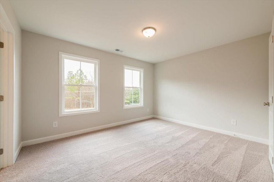 Spacious, unfurnished interior of a new home in Townes at South Main, Kennesaw (Image 35).