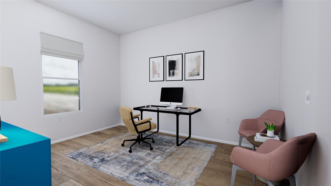 Model Photography - Not representative of actual home Model Photography - Not representative of actual home