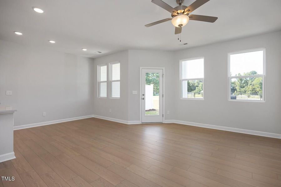 Spacious, unfurnished interior of a new home in Springvale, Fuquay Varina (Image 22).