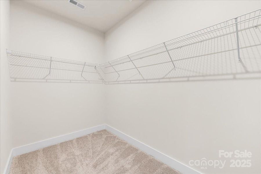 Primary Walk-In Closet.