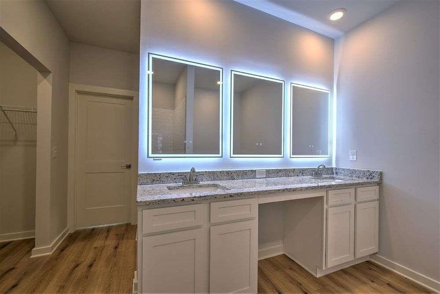 Furnished interior view inside a new home in The Woodlands Preserve, Jackson (Image 5).