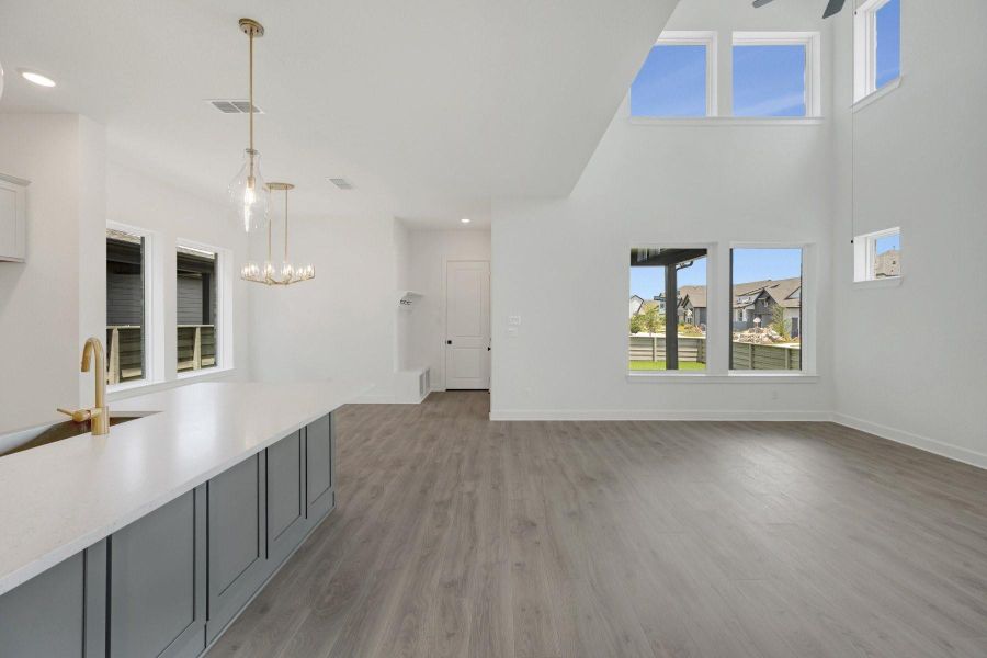 Spacious, unfurnished interior of a new home in Pomona - Grove Row Collection, Manvel (Image 29).