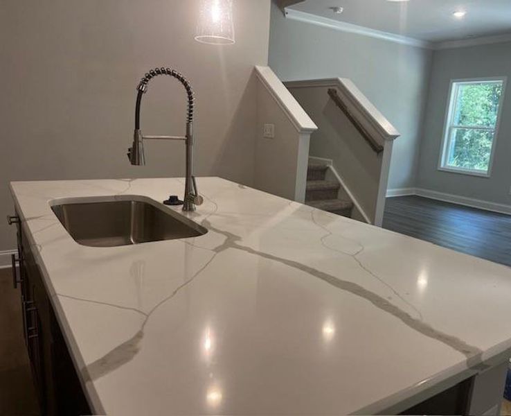 Close-up of interior finishes inside a home in Crofton Place Enclave, Snellville (Image 8).