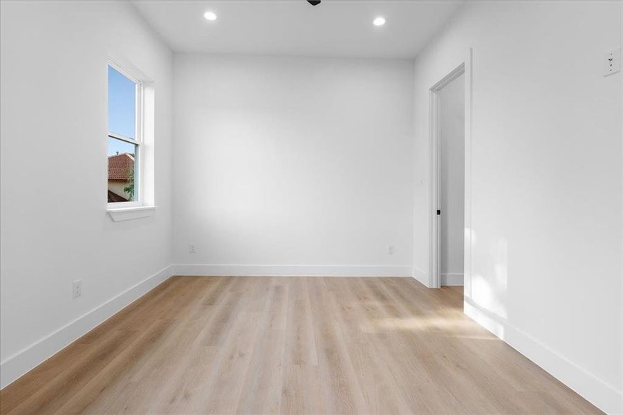 upstairs