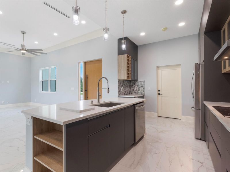 Furnished interior view inside a new home in , The Acreage (Image 4).