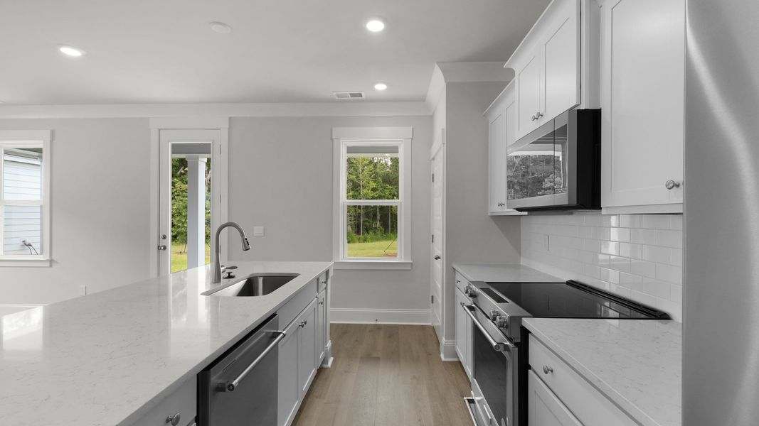 Furnished interior view inside a new home in Sheep Island, Summerville (Image 6).