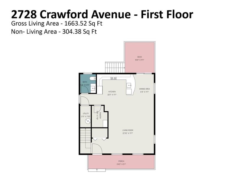 2D floor plan layout of this home in , Gastonia, NC (Image 5).