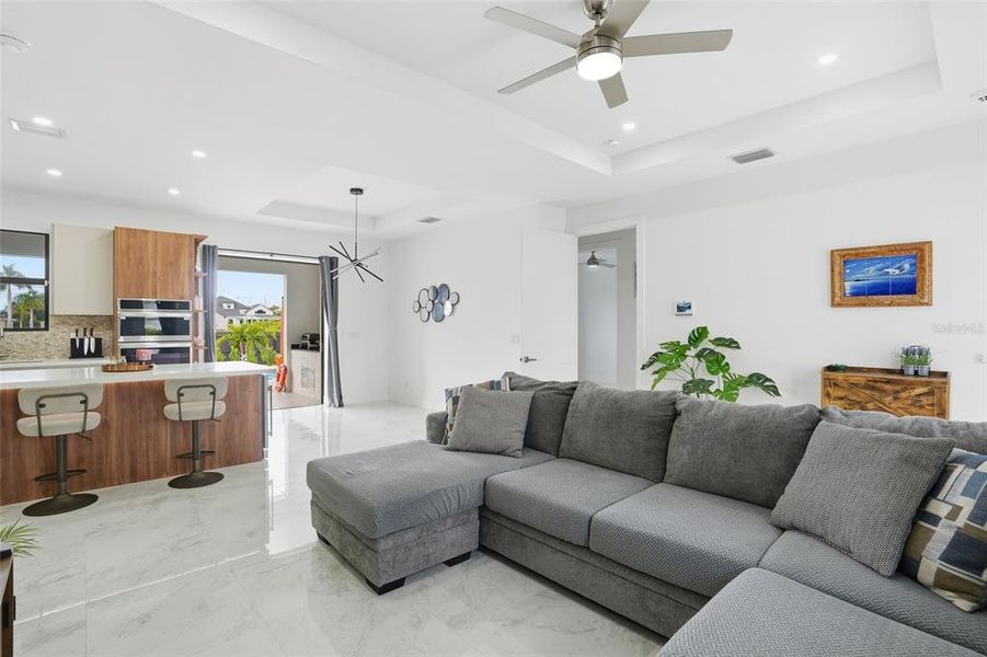 Furnished interior view inside a new home in , Cape Coral (Image 9).