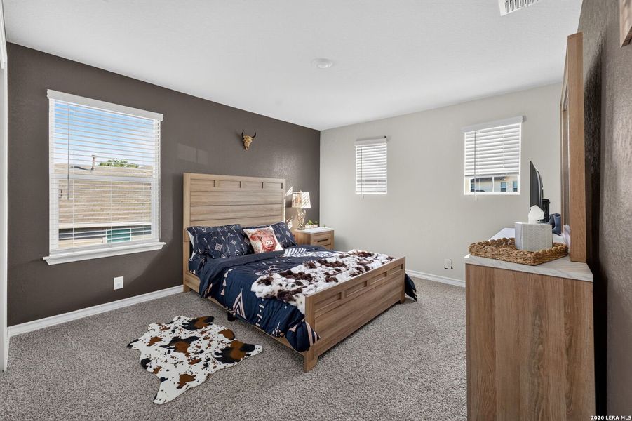 Furnished interior view inside a new home in Riverstone at Westpointe, San Antonio (Image 40).