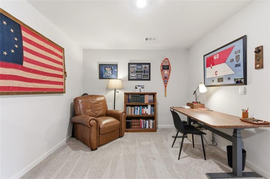 Furnished interior view inside a new home in , Dahlonega (Image 27).
