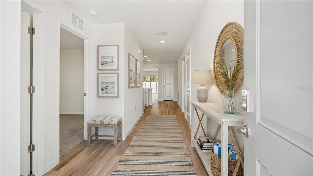 Furnished interior view inside a new home in Sunset Hills, Summerfield (Image 15).