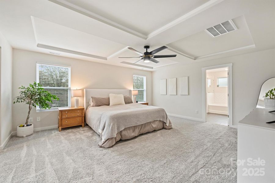 Furnished interior view inside a new home in , Charlotte (Image 31).