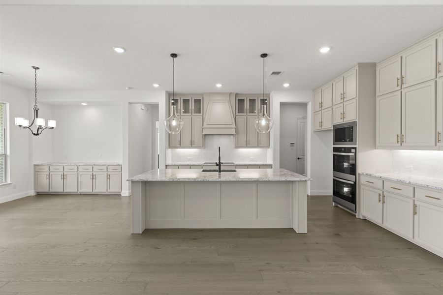 Furnished interior view inside a new home in The Meadows, Gunter (Image 5). Furnished interior view inside a new home in The Meadows, Gunter (Image 5).