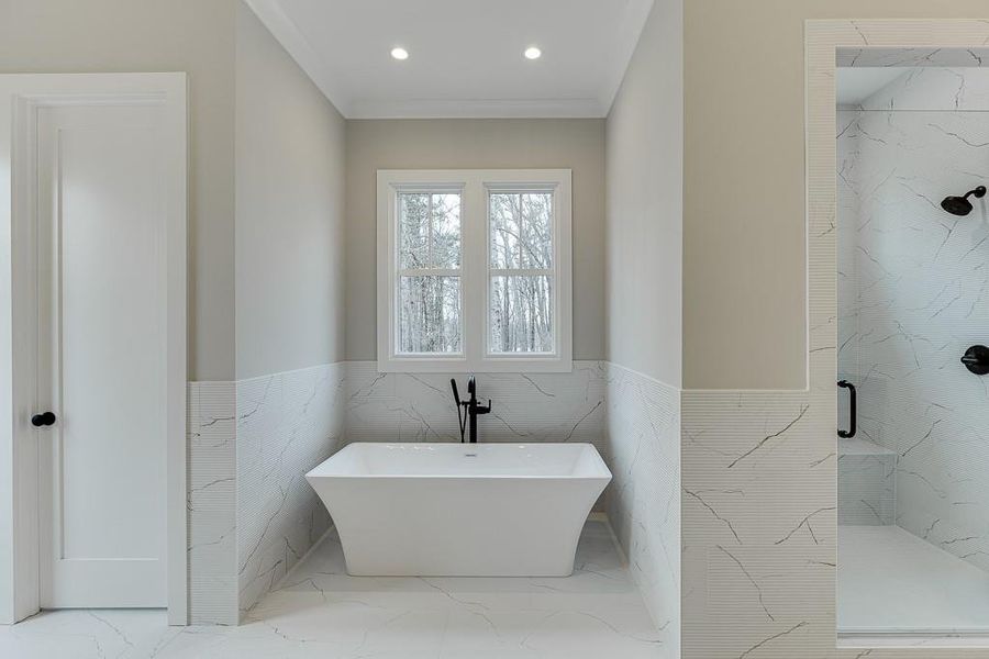 Furnished interior view inside a new home in , Cumming (Image 8).