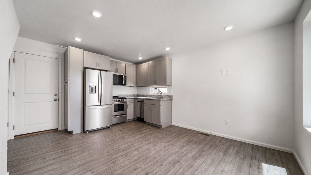 Furnished interior view inside a new home in Banning Lewis Ranch, Colorado Springs (Image 8).