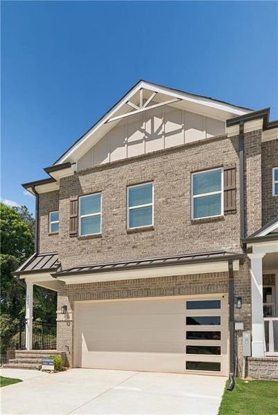 Front exterior of a new home in , Decatur, GA, highlighting curb appeal (Image 26). Front exterior of a new home in , Decatur, GA, highlighting curb appeal (Image 26).