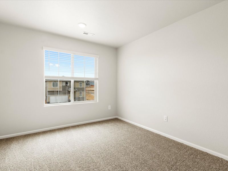 The Twin Peaks interior image taken at a Meritage Homes community in Severance, CO.