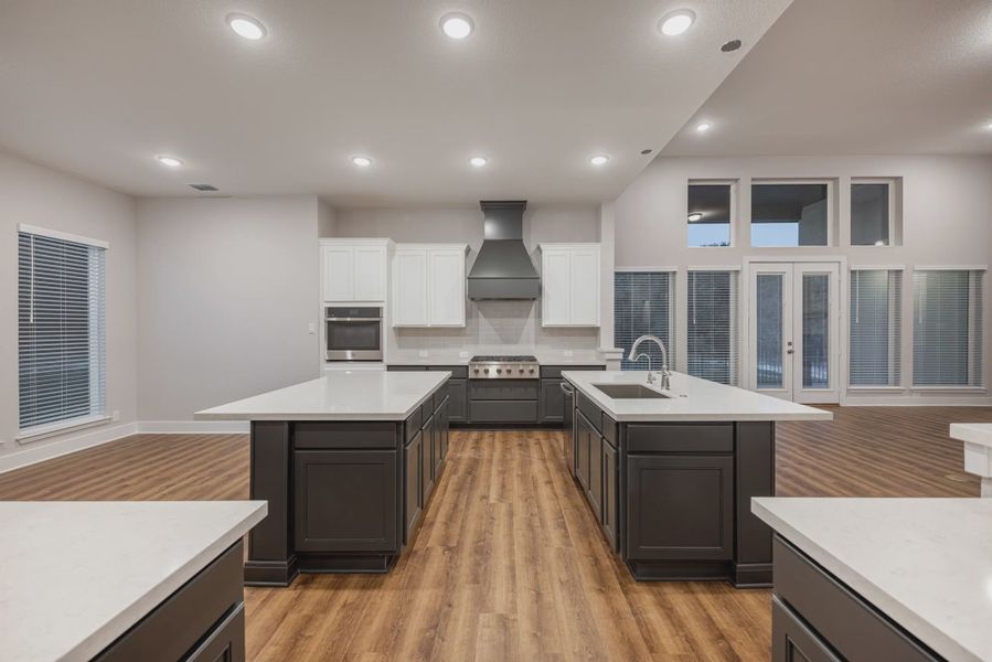Representative furnished interior of a home built from the Kaylee by Chesmar Homes in Heimer Estates at Garden Ridge, Fulshear (Image 5).