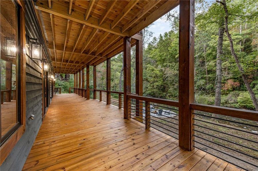Exterior details and patio area of a home in , East Ellijay (Image 25). Exterior details and patio area of a home in , East Ellijay (Image 25).