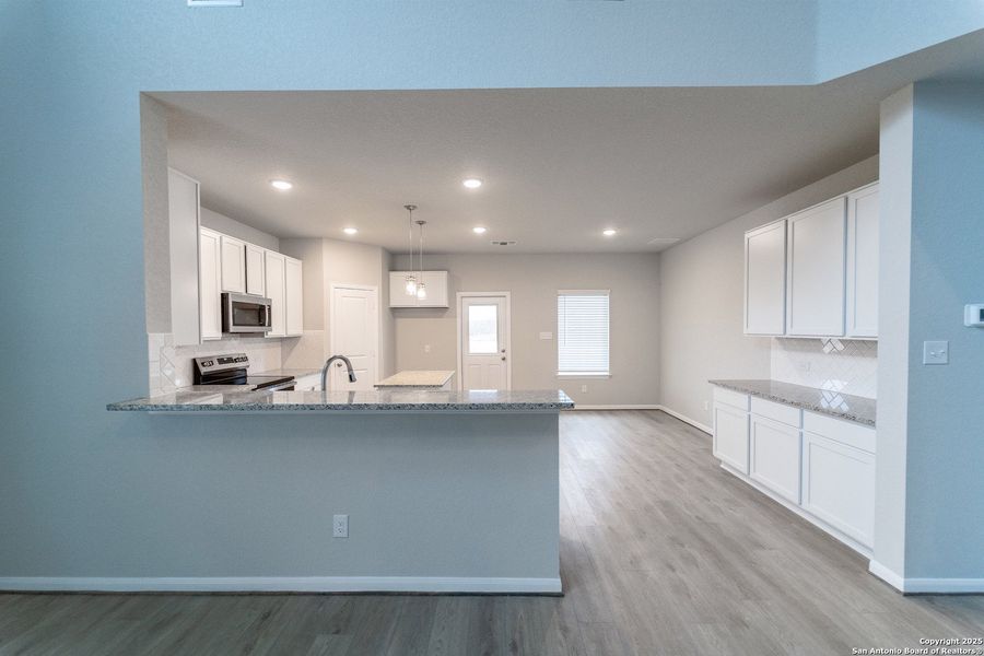 Furnished interior view inside a new home in Cloud Country, New Braunfels (Image 5).