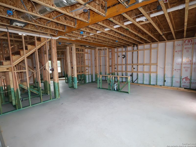 In-progress construction of a new home in Winding Brook, San Antonio, TX (Image 15).