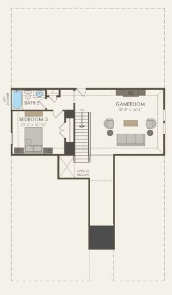 Pulte Homes, Mooreville floor plan