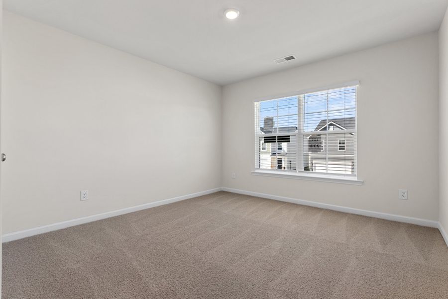 Representative unfurnished interior of a home built from the Larch Duplex by McGuinn Homes in South Lake Commons, Lexington (Image 22).