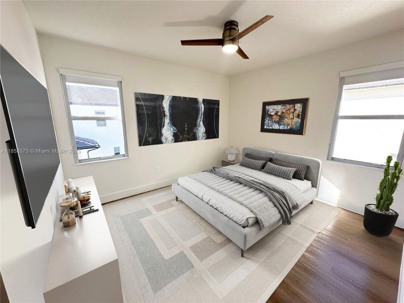 Furnished interior view inside a new home in , Davie (Image 4).