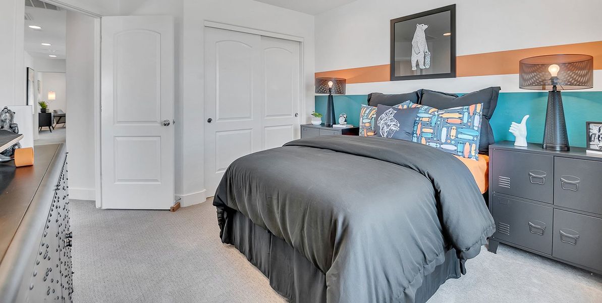 Furnished interior view inside a new home in Ironwood Villages at North Creek, Queen Creek (Image 13).